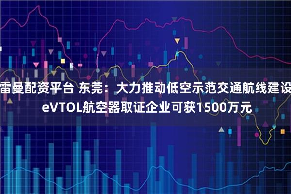 雷曼配资平台 东莞：大力推动低空示范交通航线建设 eVTOL航空器取证企业可获1500万元