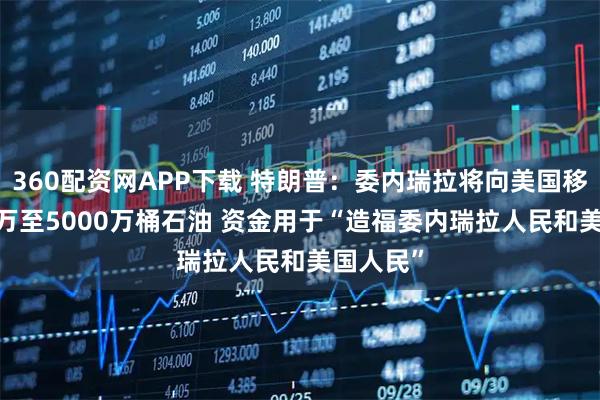 360配资网APP下载 特朗普：委内瑞拉将向美国移交3000万至5000万桶石油 资金用于“造福委内瑞拉人民和美国人民”